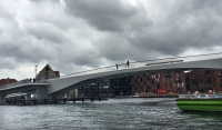 The new bike bridge in Copenhagen